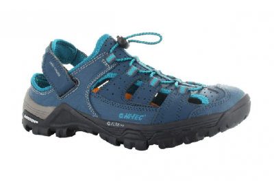Hi-Tec Trail Ox Shandal Women (Majolica Blue/Tile Blue) with Michelin Rubber Outsole